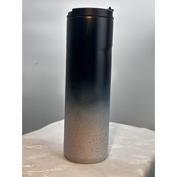 2020 Starbucks Gradient Blue White Black Speckled Stainless Steel Tumbler 20 oz. - Picture 4 of 10